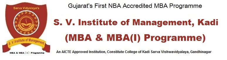 S. V. Institute of Management (MBA)